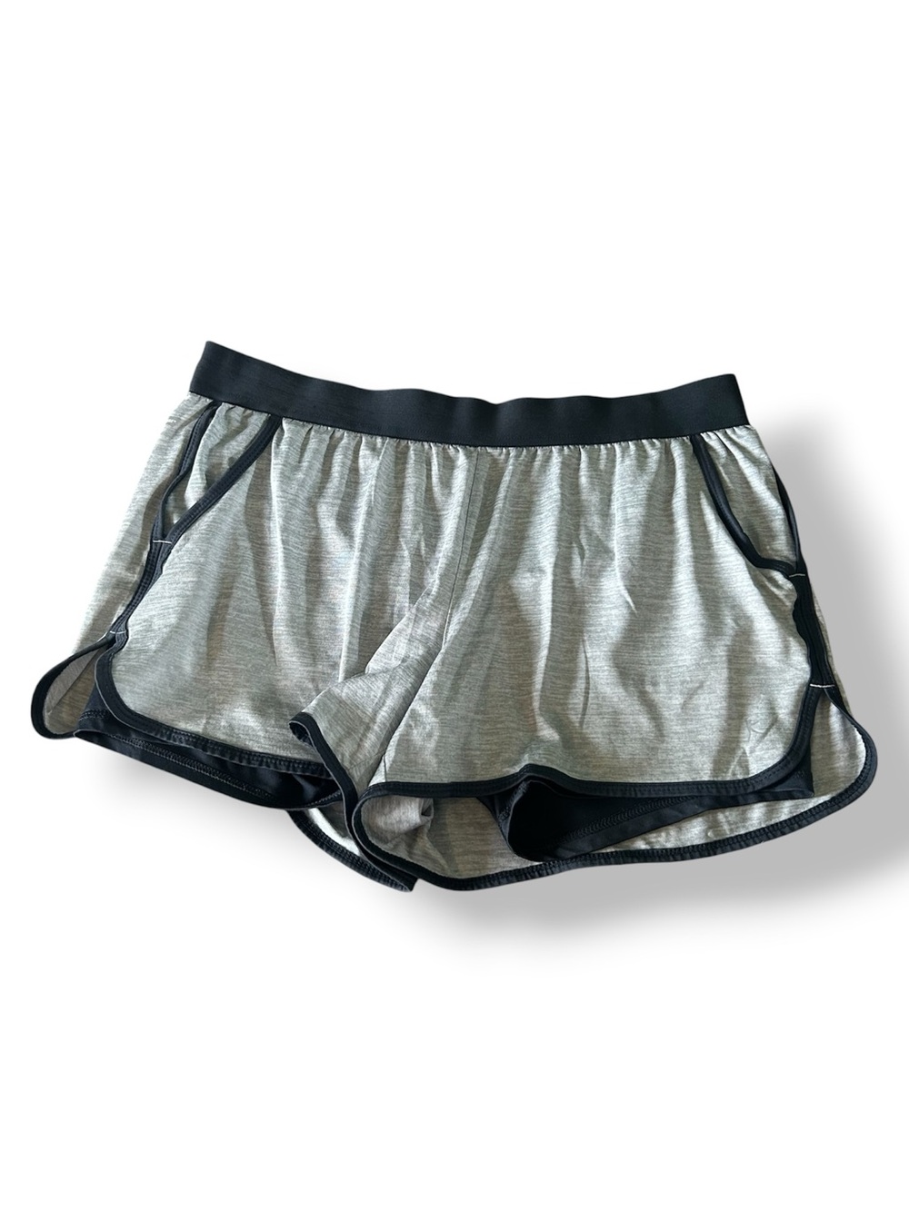 [Danskin Now] Gray Athletic Shorts w Black Short Lining